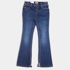 Womens-Flared-Blue-Premium-Denim