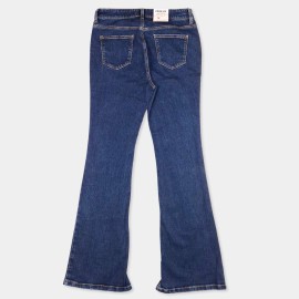 Womens-Flared-Blue-Premium-Denim