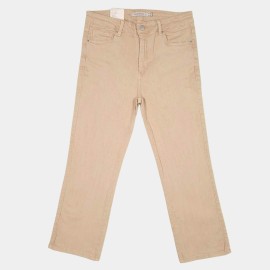 Flared-Womens-Jeans-Beige