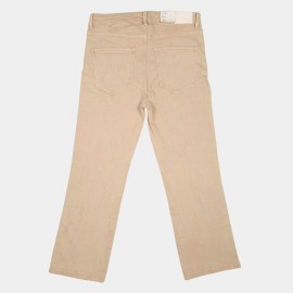 Flared-Womens-Jeans-Beige