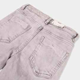 Girls-Light Gray-Pants-FLARE