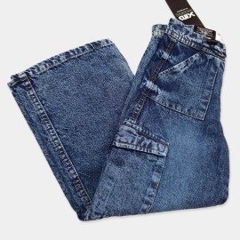 Cargo-Girls-Ice|Blue-Pants