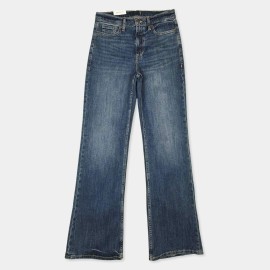 Flared-Womens-Jeans-Blue