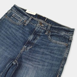 Flared-Womens-Jeans-Blue