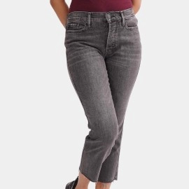 Crop-Jeans-Womens-Gray