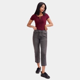 Crop-Jeans-Womens-Gray