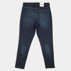 Mom-Jeans-Womens-Navy-Blue