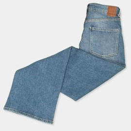 Womens-Flared-Jeans-Ice|Blue