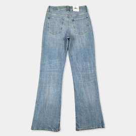 Womens-Flared|Jeans-IceBlue