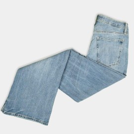 Womens-Flared|Jeans-IceBlue