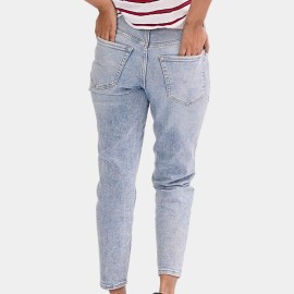 Mom Jeans Ice Blue