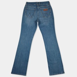 Womens-Flared-jeans-Blue