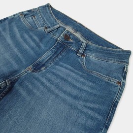Womens-Flared-jeans-Blue