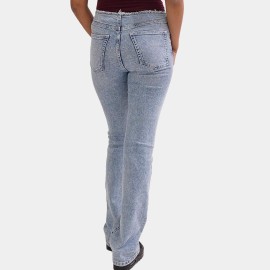 Flared-Jeans-Womens-Ice-Blue