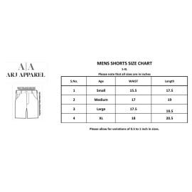 Cool Printed Mens Green Shorts