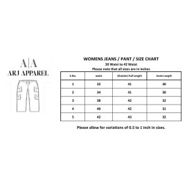 Cargo-Jeans-Womens-Black