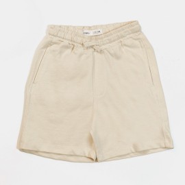 Plain Boys Off White Shorts