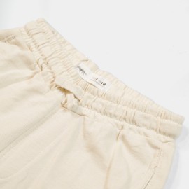 Plain Boys Off White Shorts