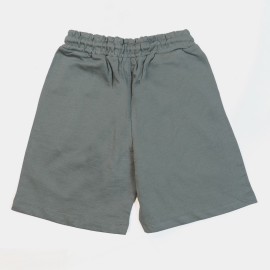 2 Pockets Cross Boys Gray Shorts