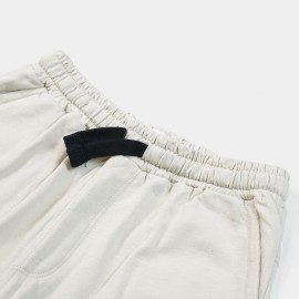 Cross Pockets Boys Off White Shorts