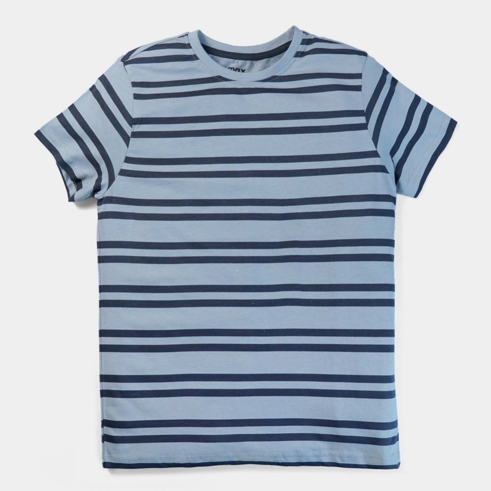 Cool Boys Green & White Lining T-Shirts