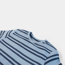 Cool Boys Green & White Lining T-Shirts