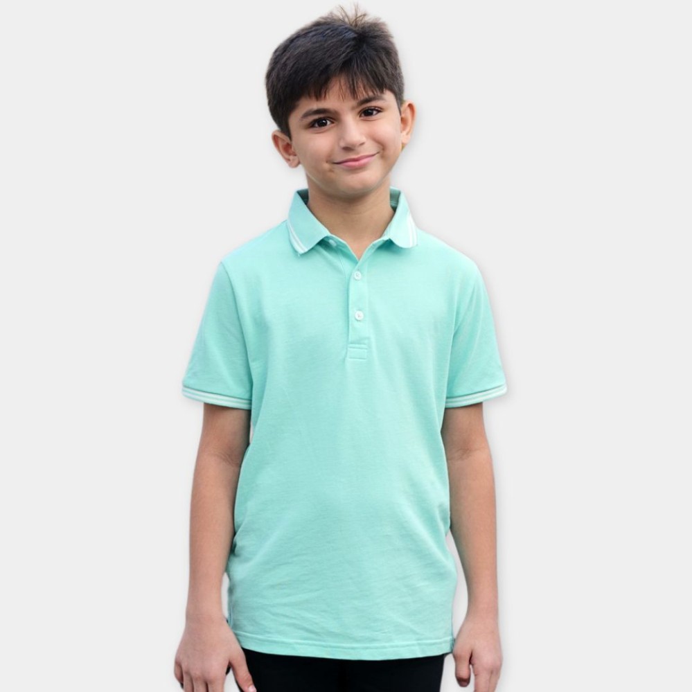 Polo-Boys-Light|Green-T-Shirts Polo-Boys-Light|Green-T-Shirts